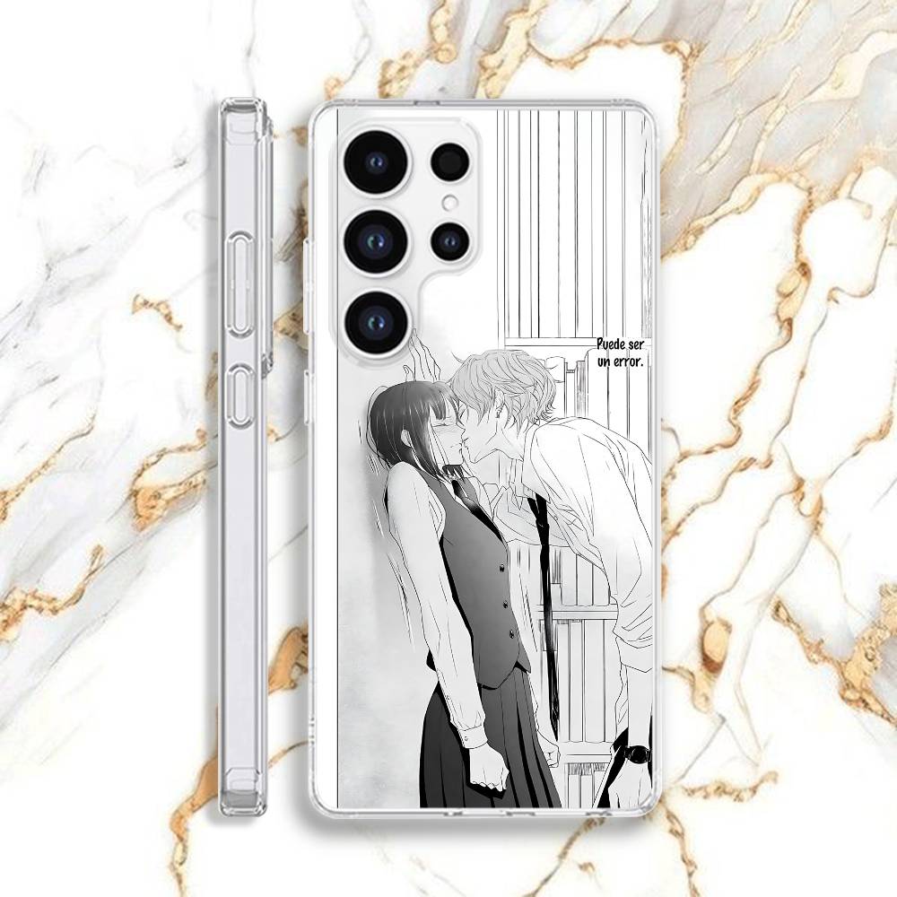 Kingyoya-san no Karisome Fuufu Phone Case For Samsung S21,S24,S30,S10,S22,S25,S23,S10,PIus,Ultra,5G,FE,lite Clear Soft Shell