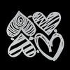 Love Heart Metal Cutting Dies Stencils Die Cut for DIY Scrapbooking Album Paper Card Embossing