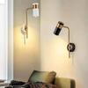 Modern Indoor LED Wall Lamp For Bedroon Bedside Rotate Wall Light Living Room Home Decor Fixtures Bathroom Mirror Light Lighting