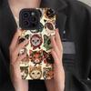 Fashion Many Funny Cat Silicone Case For iPhone 13 14 15 Pro Max 16 Plus 11 12 Mini 17 Air Soft Leather Shockproof Full Cover