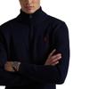 Polo Ralph Lauren Ss23 Logo Print High Neck Half Zip Sweater Men Sweater Blue 710859939-002