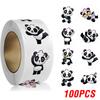 100-500Pcs High-Standard Cute Superior-Grade Panda Premium-Quality Animals Top-Grade Stickers Top-Grade For Youngsters Top-Grade School