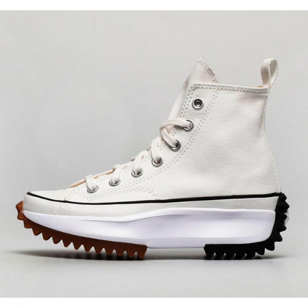 Converse Run Star Hike High Top Canvas Sneakers White