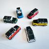Wind-Up Tin Alloy Car Model: Children's Simulation Toy - Jeep, School Bus, Sedan