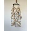 SLOBE IENA Lilas Print Tunic Blouse Cotton Linen Floral Pattern Free Size