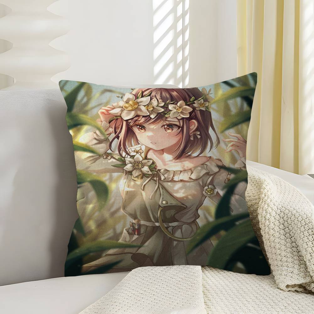 Anime ProjectSekai Pillowcase toon Gift Cushion Cover Bedroom Home Sofa Chair Seat Decor pillow case