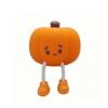 USB Rechargeable Pumpkin Night Light 3-Level Dimmable Silicone Touch Lamp for Kids Room Bedroom Decor Kids Bedside Lamp