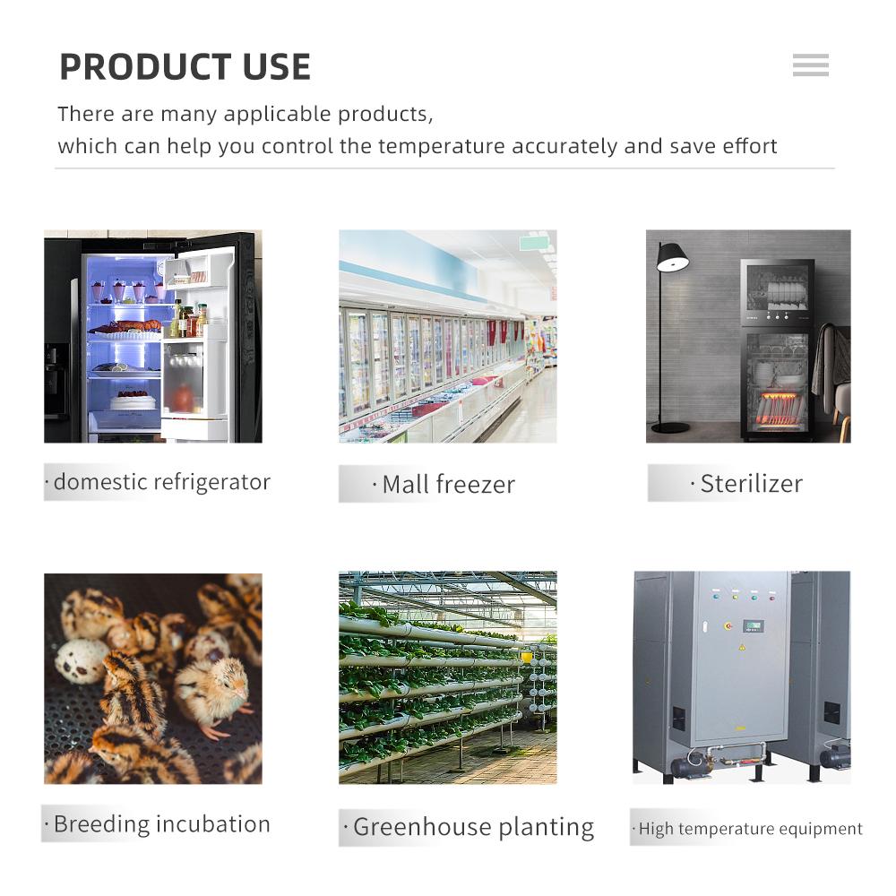 XH-W3002 Digitalthermostat Mikrocomputer Temperaturregler Heizung Kühlung Temperaturregelsystem für Kühlschrank Gefrierschrank