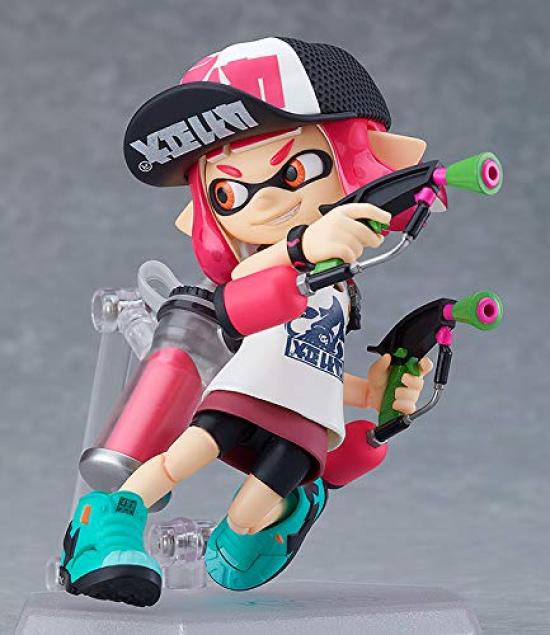 figma Splatoon Girl DX Edition Painted Movable Figure Splatoon/Splatoon2 Non-scale ABS&PVC