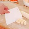 2PCS Plastic Cake Cream Spatula Dough Butter Batter Scraper Baking Tools Home Baking Accessories Cutting Tools Kitchen Gadgets