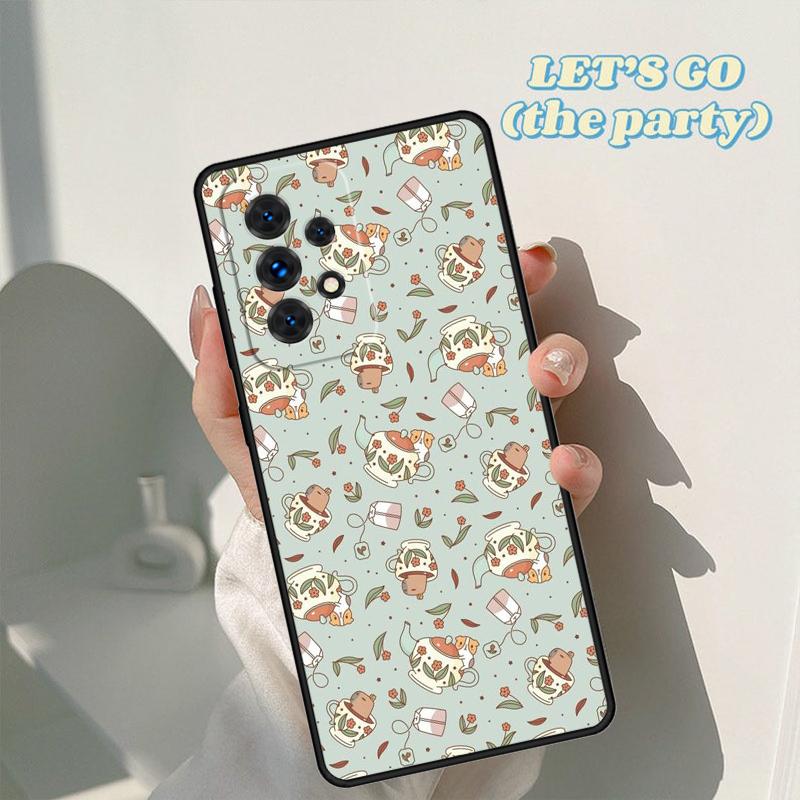 Pattern Guinea Pig Cute phone case For Samsung Galaxy A42 A31 A40 A51 A71 A32 A80 A91 A52 A72 A20e A21S A50 A70 A11 A12 Cover