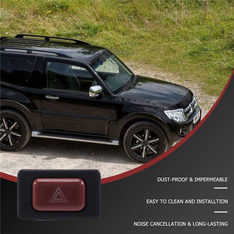 MB652291 Hazard Warning Lights Switch Push Button For Mitsubishi Pajero Shogun MK2 1991-1995 1996 1997 1998 1999-A91R