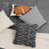 Modern Luxury Coffee Color Pillowcase for Hotel & B&B Sofa Cushion