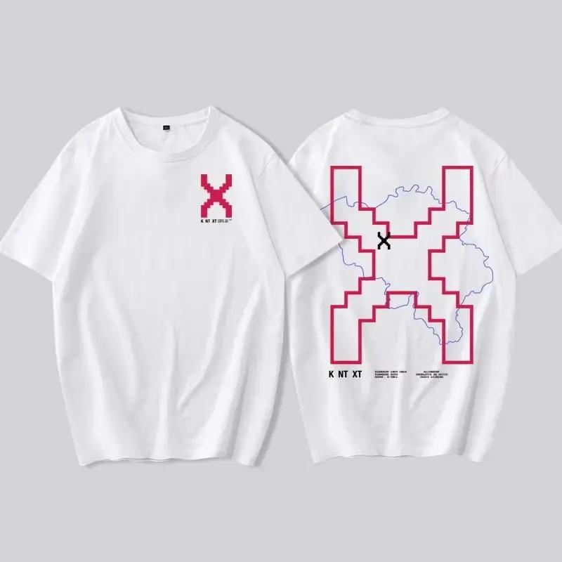 Moda Casuale Stampa Manica Corta Charlotte De Witte Charlotte Top 100 Dj Sport T-shirt Larghe Oversize Streetwear Unisex
