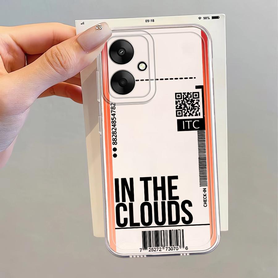 Soft Phone Cover Phone Case for Xiaomi Mi 11T Pro 11 Lite CreativeBboarding Pass