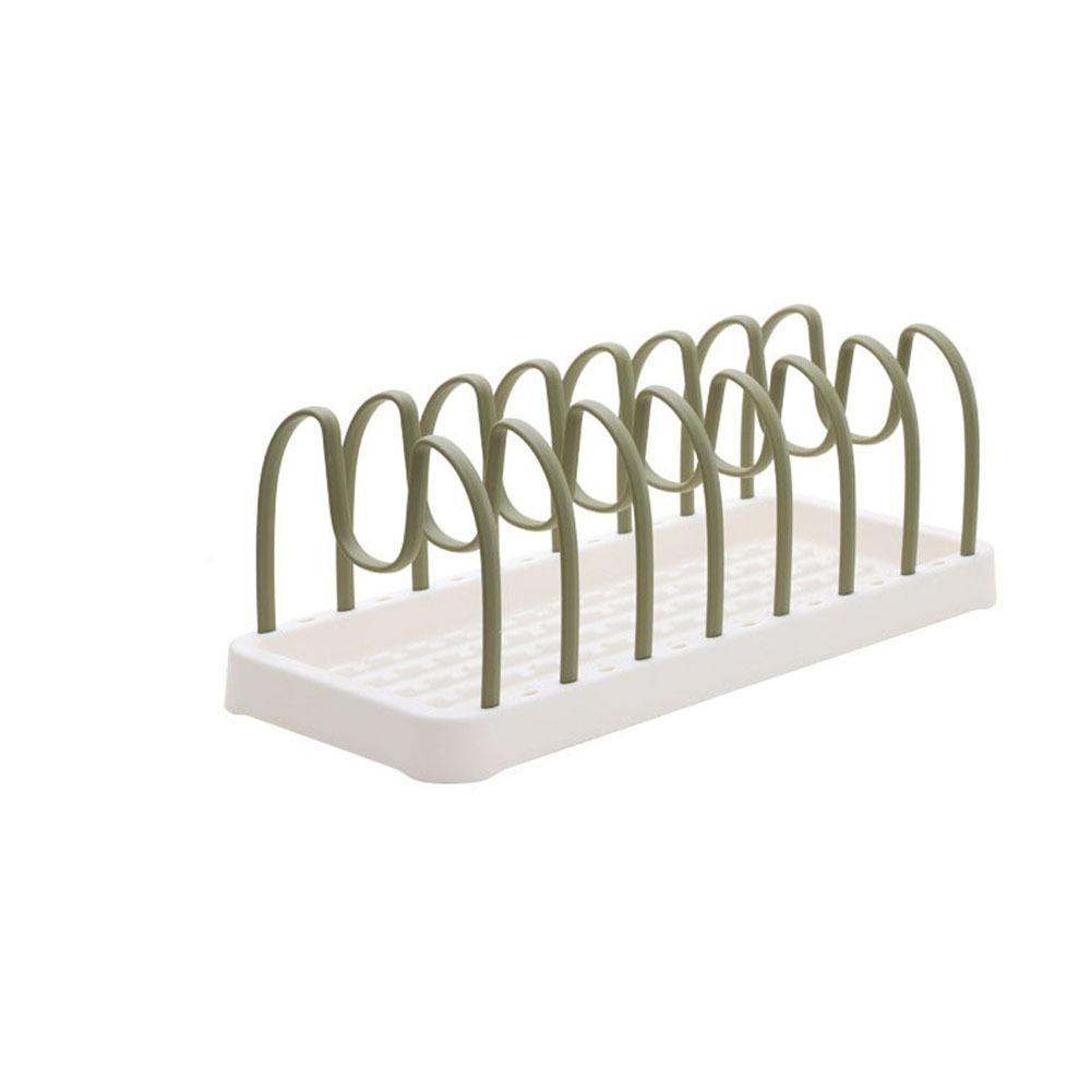 U-shaped Pot Lid Rack Adjustable Cutlery Storage Rack Multifunctional Pot Lid Holder  Kitchen