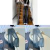 Denim Pants For Women With High Waist And Wide Leg For Casual Springwear
