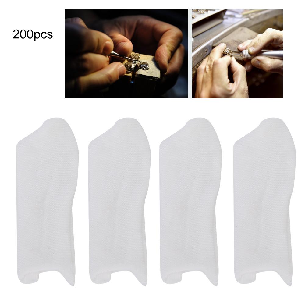 Cloth Thimber Finger Stall Guard Soft Finger Cover Protector Handcraft Tool Accessory