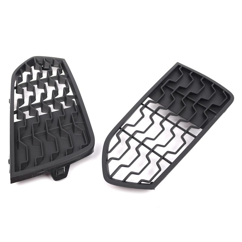 For BMW F22 F23 M Sport Front Bumper Fog Light Grille Mesh Trim Cover Bezels Car Replacement Accessories