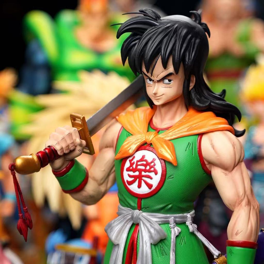 33cm Dragon Ball Anime Postava Yamcha Stojící Držící Nůž PVC Akční Figurka Sběratelská Dekorace Figurka Model Ozdoby