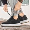 Fashion High Quality Men's Sneakers Comfortable Inner Height Increasing Board Shoes Fashionable Men's Outdoor Breathable Sports Shoes