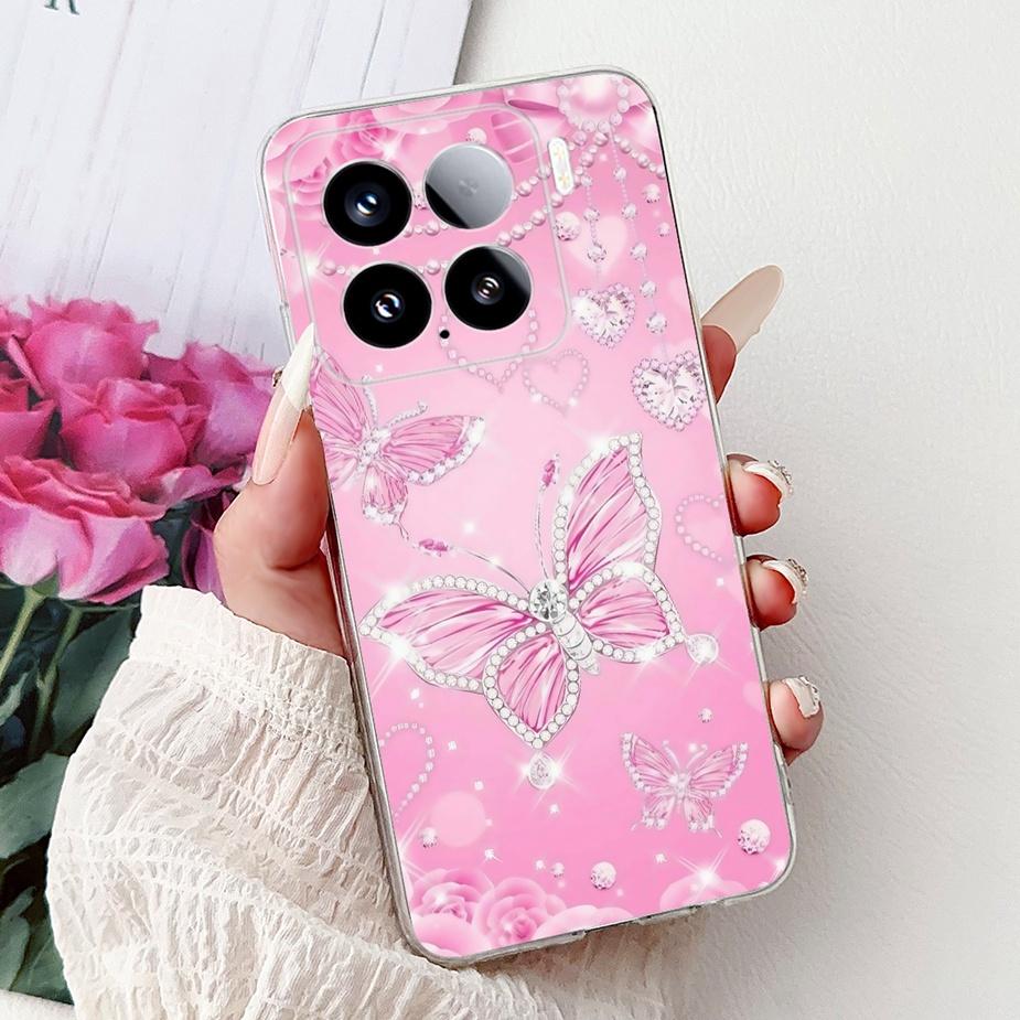 For Xiaomi Mi 15 Pro 5G Case New Fashion Painted Cover Soft Silicone Slim Phone Case For Xiaomi 15 Pro Mi15 5G Back Cover Fundas