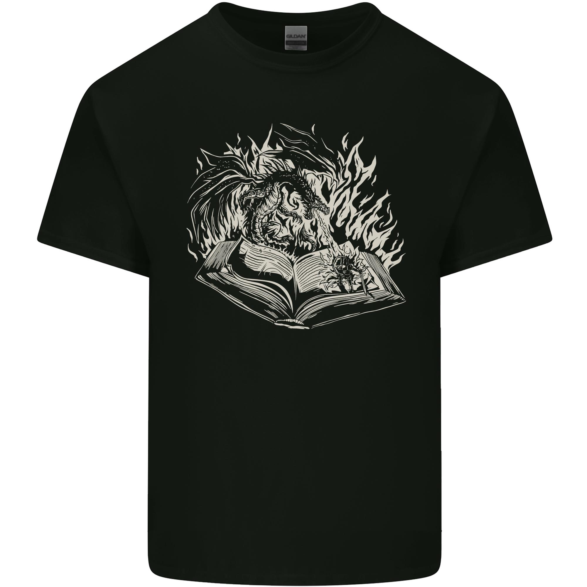 A Dragon Book Unisexs Light Cotton TShirt S