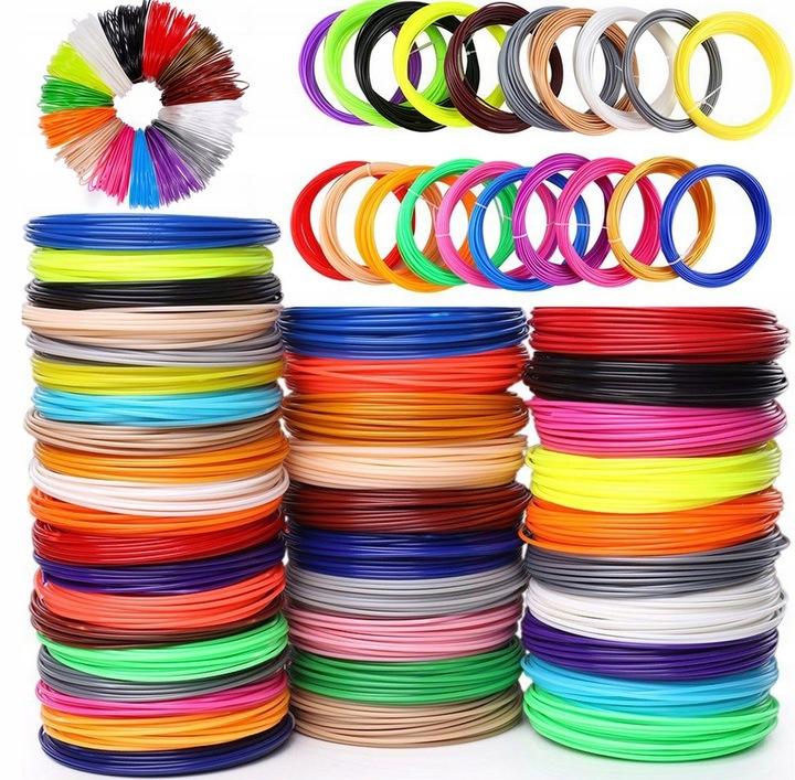 Filament Pla 3D Pen Refills Mix Colors Large Set Filaments 100M