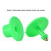 100pcs Fade Resistant Numbered Ear Tag Plastic Animal Identification Tag Livestock Ear Tag  Cattle