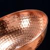 Tibetan Red Copper Bowl Fruit Dish Auspicious 21 CM Buddhism Engraving Plate Altars Food Tray Desktop Indoor Home Decorative