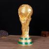 Qatar 2022 World Cup Resin Model of Jules Rimet Trophy - Football Souvenir Handicraft