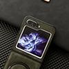 Leather for Magsafe Magnetic Wireless Charge Phone Case for Samsung Galaxy Z Flip 6 5 4 3 Flip5 Flip4 Flip6 5G Shockproof Cover