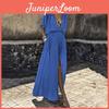 Stylish Women Deep V Neck Maxi Dress Featuring Timeless Design And Premium Quality