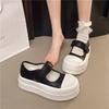 Fashion New Uniform Canvas Shoes Female Hong Kong Taste Niche Retro Big Head Shoes College Style Student Women's Shoes