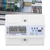 RS485 3 Phase 4 Wire LCD Energy Meter with Voltage Current Frequency Power Factor Display