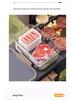 Tragbare Frischhalte-Picknick-Bento-Box mit großem Fassungsvermögen