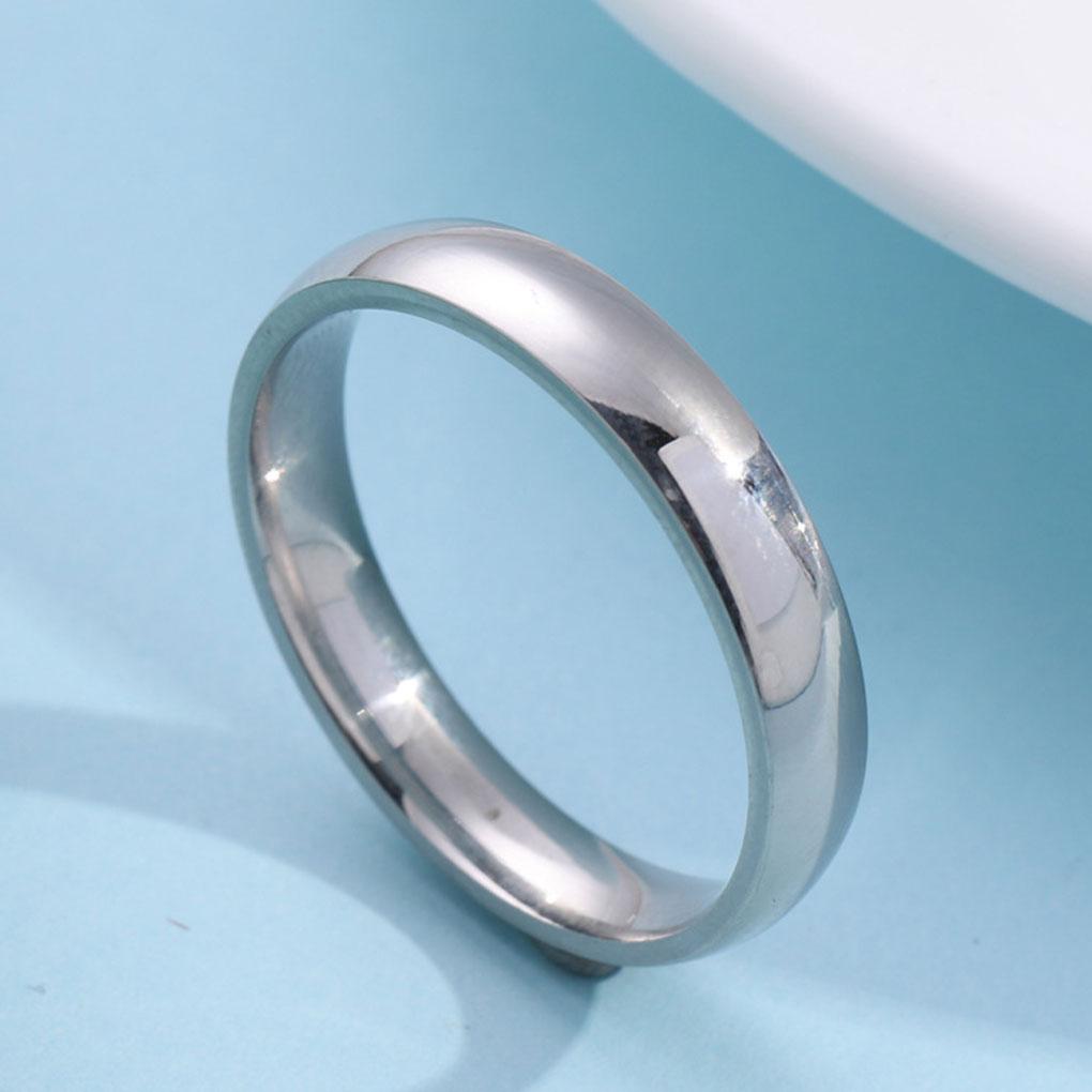 Unisex Woman Man Fashion Ring Jewellery Delicate Rings Dressing Up Decorative for Wedding Engagement Party Daily Working