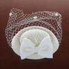 Nastri in Rete Cappello Vintage da Donna Fascia per Capelli Fascia in Feltro Fascinator Elegante Copricapo Matrimonio