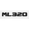 3D Metal ABS Car Trunk Sticker Letter Badge for Mercedes Benz Old Style ML55 ML63 ML250 ML300 ML320 ML350 ML400 ML430 Emblem ee05