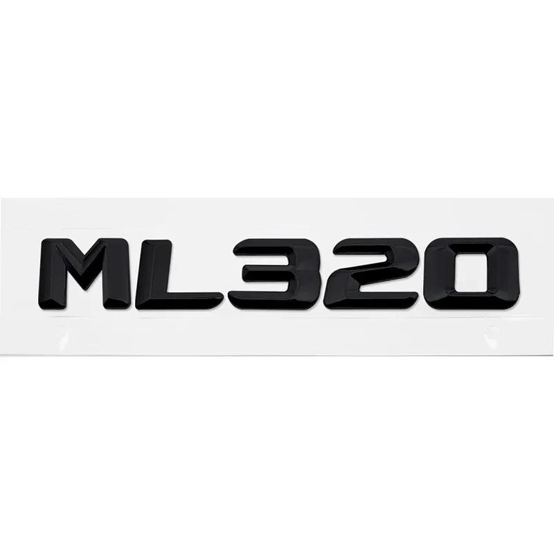 3D Metal ABS Car Trunk Sticker Letter Badge for Mercedes Benz Old Style ML55 ML63 ML250 ML300 ML320 ML350 ML400 ML430 Emblem ee05