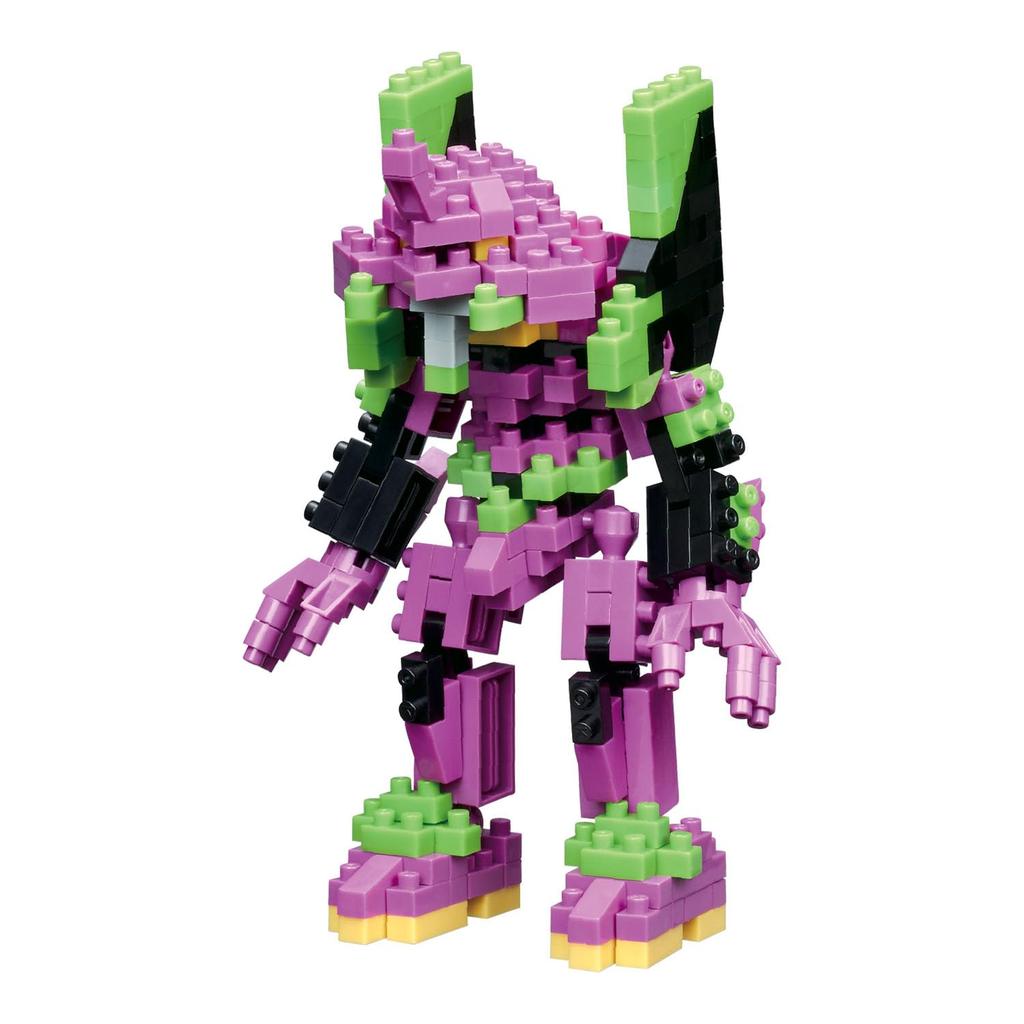 Kawada Nanoblock Evangelion Unit-01 NBCC_283 3 x 10.5 x 18 cm Ages 12 and up Interior Decor Hobby NBCC_283