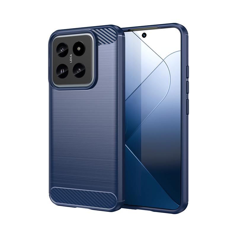 Anglies pluošto tekstūros TPU dėklas, skirtas Xiaomi 14 13T 13 12T Pro Lite 12X Mi 11 Lite 5G smūgiams atsparus apsauginis dangtelis Shell Funda Coque