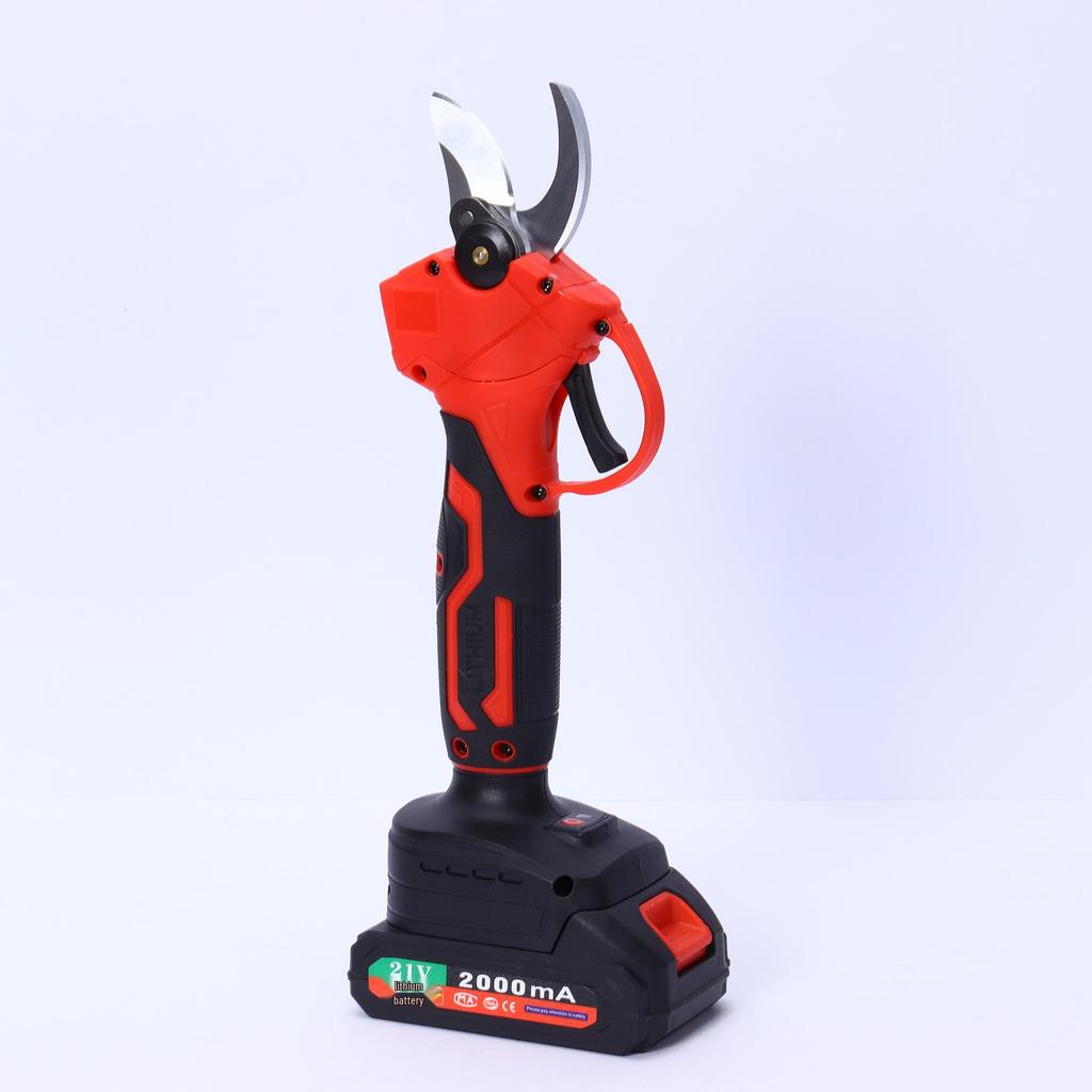 Akumulatorowe Bezprzewodowe Elektryczne Nożyce Ogrodnicze, Przenośne Nożyce do Grubszych i Owocowych Gałęzi