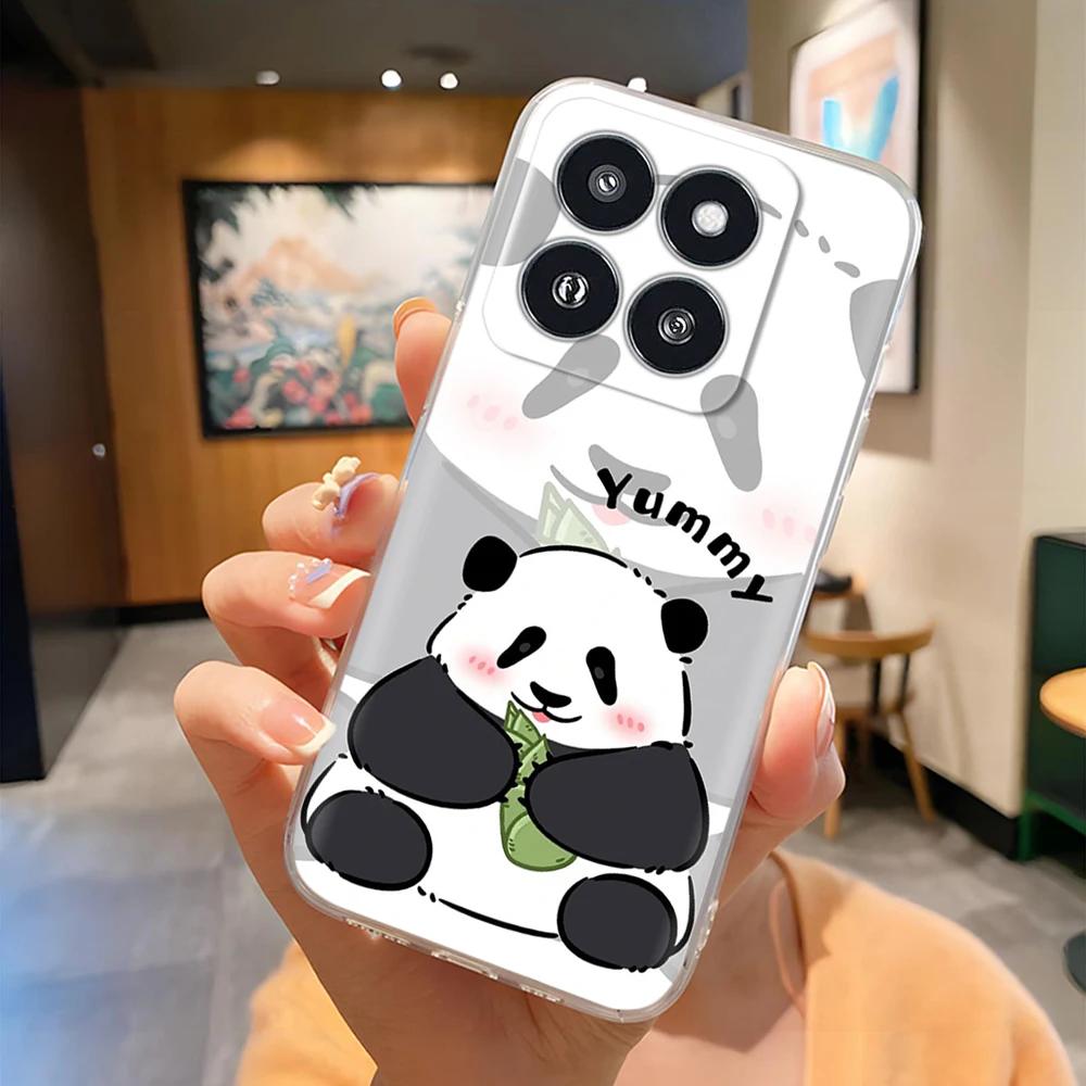 For Xiaomi 14 Pro Case Clear Creative Soft Silicone Phone Cases For Xiaomi 14 Mi 14 Mi14 Back Cover For Xiaomi Mi14 Pro Shells