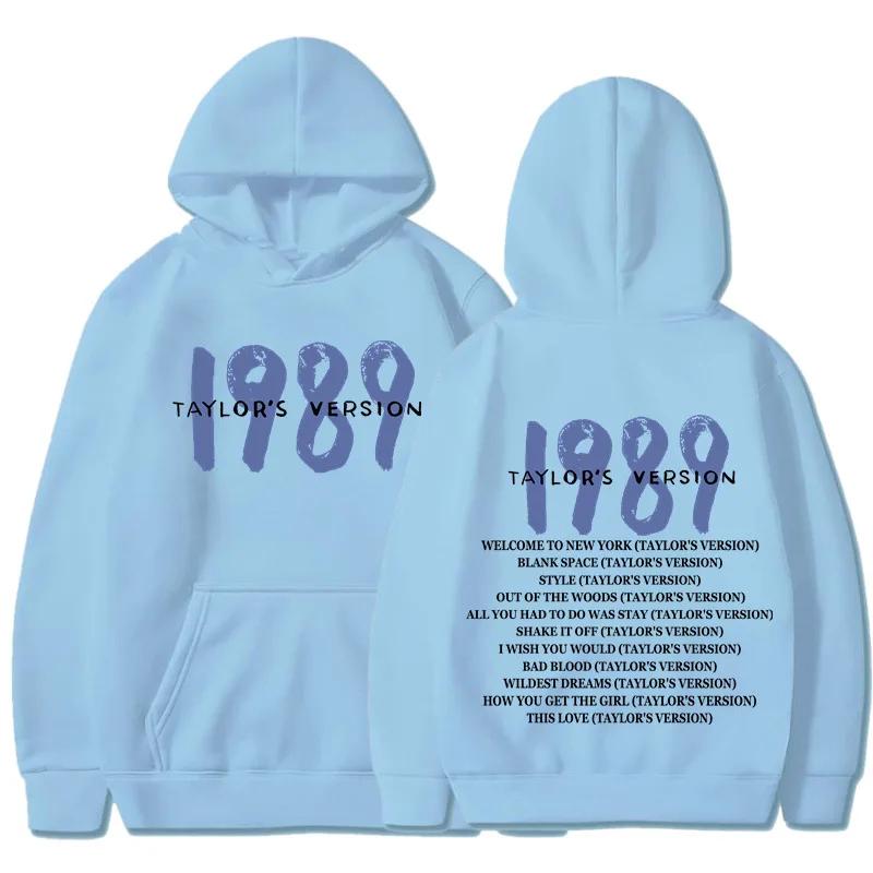 Taylor Ers r 0 Ccert Crewc Swift 1989 Unisex hettegenser med hette for kvinner