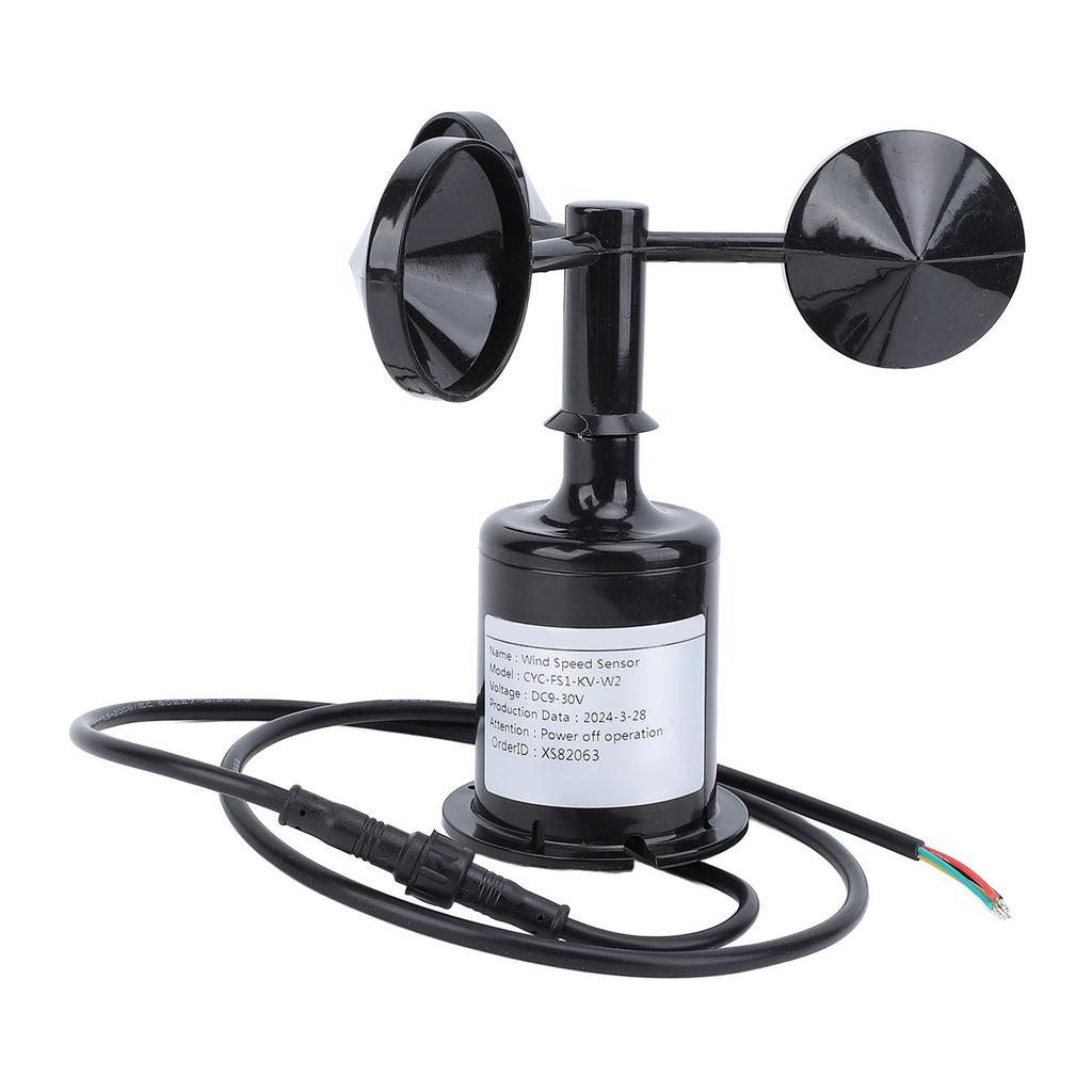 Wind Speed Sensor Professional High Accuracy 3 Cups Wind Speed Sensor Anemometer for Industry