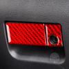 For Suzuki Grand Vitara 2006 2007 2008 2009 2010 2011 2012 2013 Accessories Carbon Fiber Car Interior Glove Box Handle Sticker