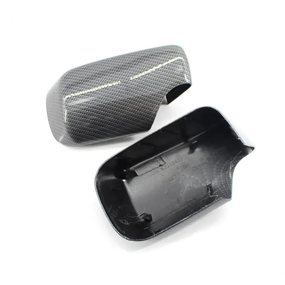 For BMW 3 Series E46 1998-2005 E39 1996-2003 LHD Replacement Rearview Side Mirror Cover Wing Cap Exterior Rear View Case Trim