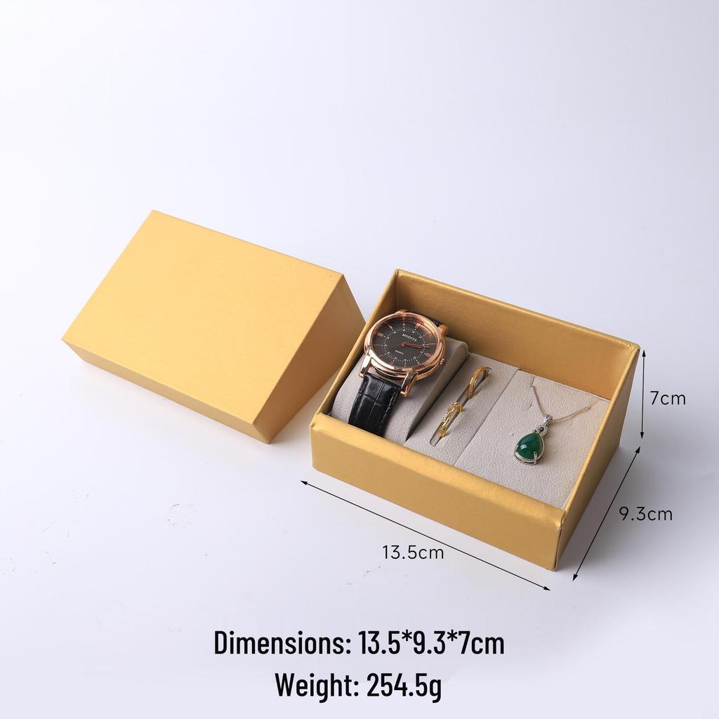 PU Watch Box: Flip-Top Display & Storage for a High-End Feel