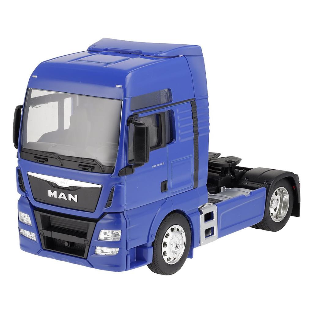 Modell 1:32, MAN TGX XXL, zweiachsige Sattelzugmaschine, blau